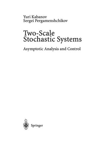 Two-Scale Stochastic Systems