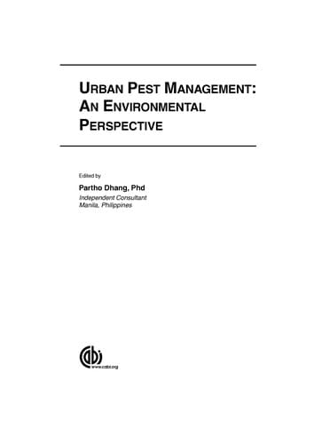 Urban pest management
