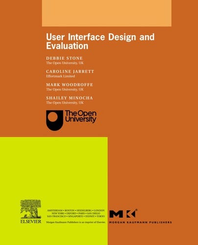 User interface design and evaluation