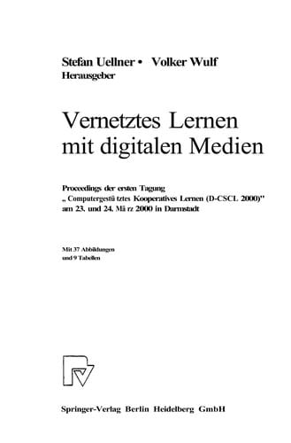 Vernetztes Lernen mit digitalen Medien