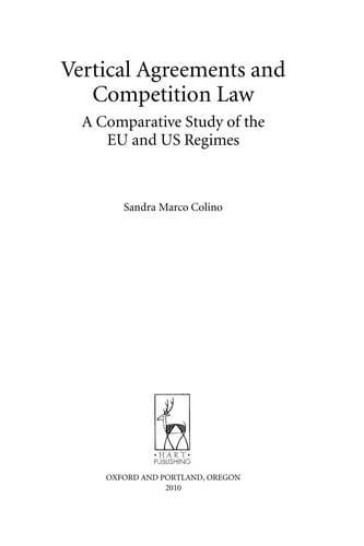 Vertical agreements and competition law