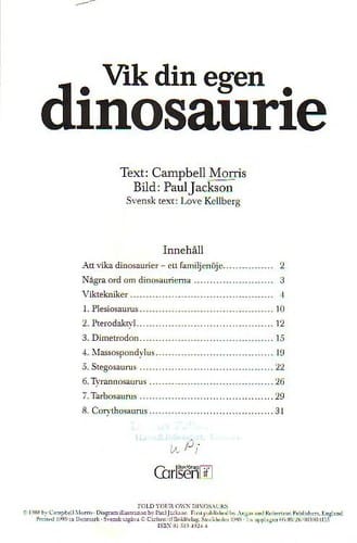 Vik din egen dinosaurie