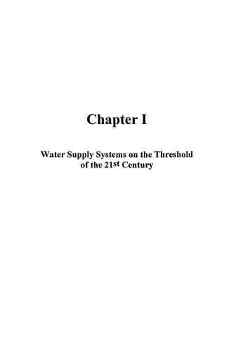 Water Supply Systems