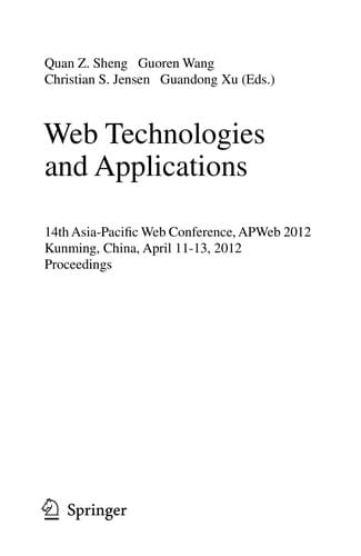 Web Technologies and Applications
