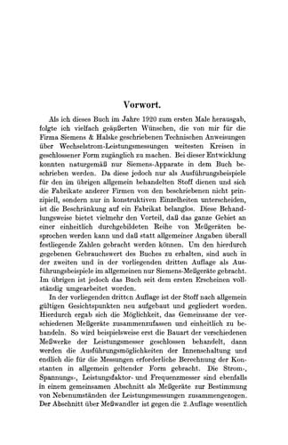 Wechselstrom-Leistungsmessungen
