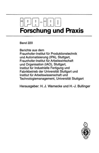 Werkstattsteuerung mit genetischen Algorithmen und simulativer Bewertung
