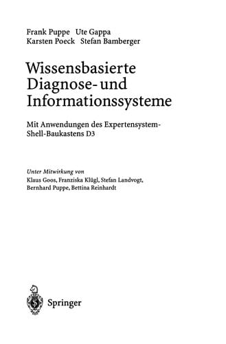 Wissensbasierte Diagnose- und Informationssysteme