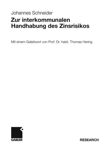 Zur interkommunalen Handhabung des Zinsrisikos