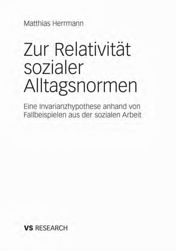Zur relativitt sozialer alltagsnormen