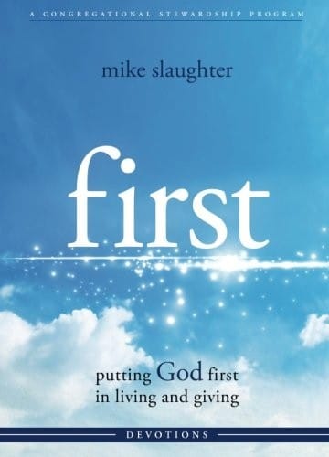 first - Devotional: putting GOD first in living and giving