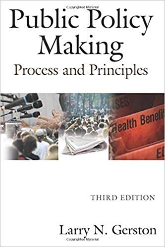 Public policy making : process and principles - 1. edición