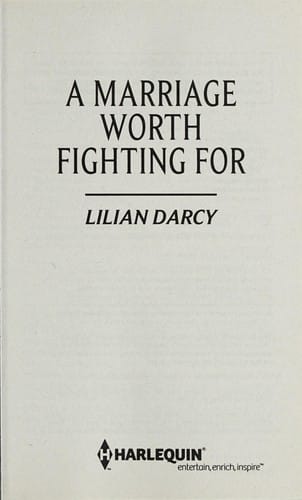 A Marriage Worth Fighting For