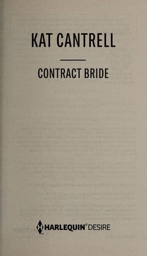 Contract Bride