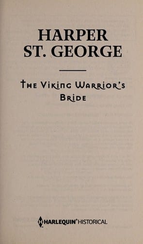 The viking warrior's bride