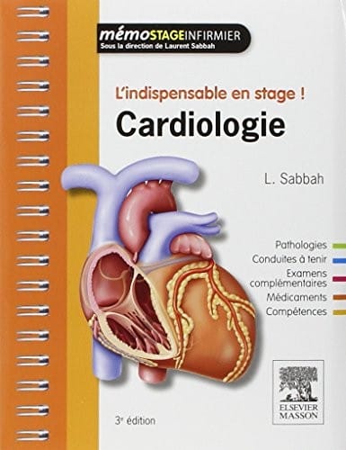 L'indispensable En Stage de Cardiologie (Memo Stage Infirmier) (French Edition)