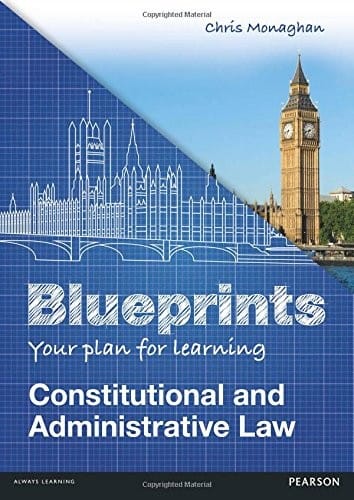 Constitutional & Administrative Law: Uk Edition (Blueprints)