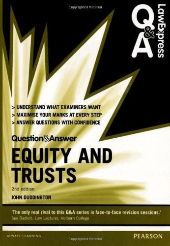 Law Express Question and Answer: Equity and Trusts (Law Express Questions & Answers)
