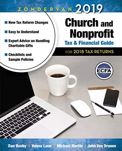 Zondervan 2019 Church and Nonprofit Tax and Financial Guide