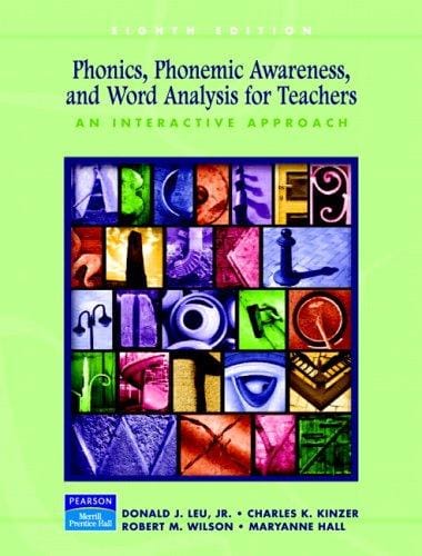 Phonics, phonemic awareness, and word analysis for teachers