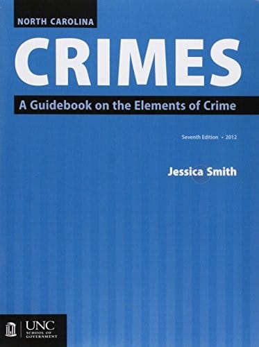 North Carolina Crimes and 2017 Supplement Bundle