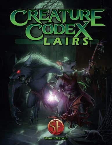 Creature Codex Lairs for 5th Edition