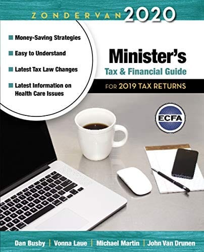 Zondervan 2018 Minister's Tax and Financial Guide