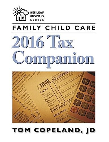 Family Child Care 2016 Tax Companion