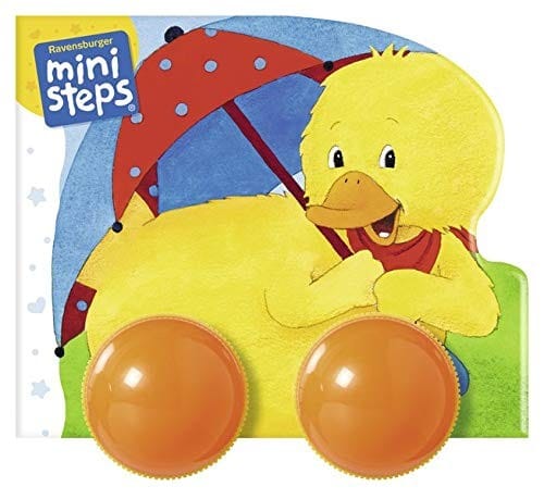 Mein erstes Räder-Rasselbuch : Los geht's, kleine Ente!