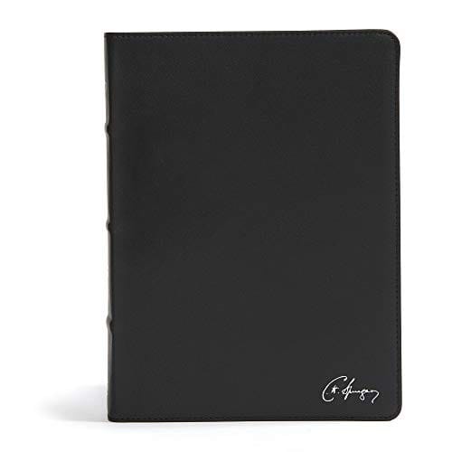 CSB Spurgeon Study Bible, Black Genuine Leather