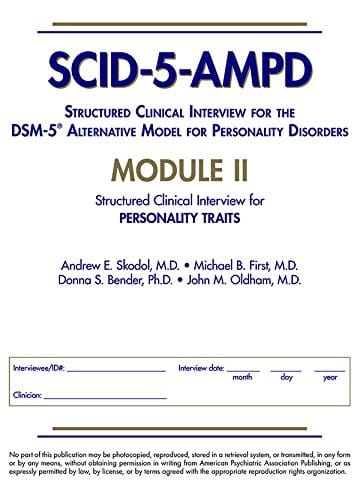 Structured Clinical Interview for the Dsm-5 Alternative Model for Personality Disorders  Module II