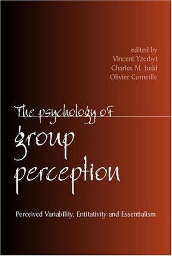 The psychology of group perception