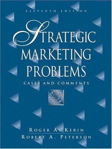 Strategic marketing problems