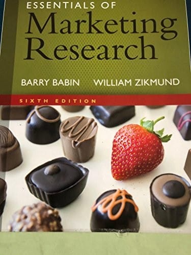 Essentials of Marketing Research Sixth Edition
