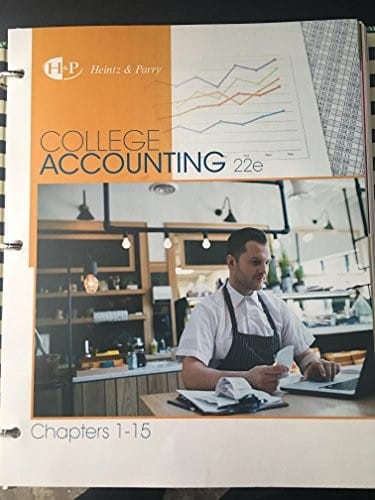 College Accounting, Chapters 1-15, Loose-Leaf Version