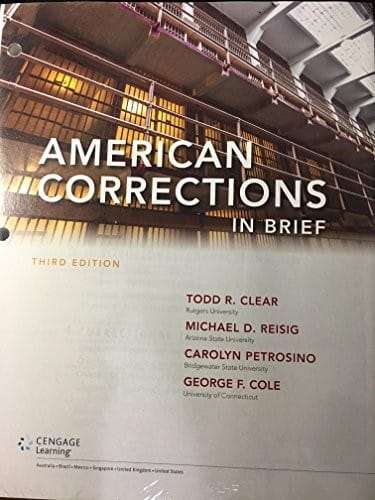 American Corrections in Brief, Loose-leaf Version