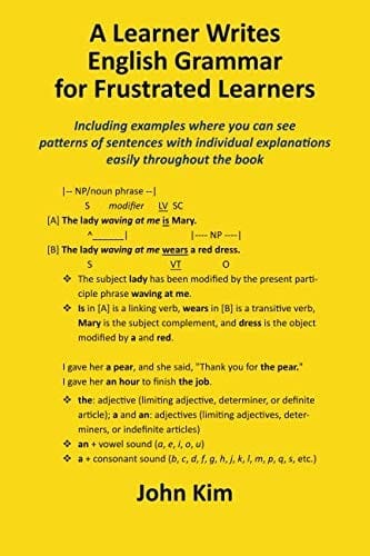 A Learner Writes English Grammar for Frustrated Learners