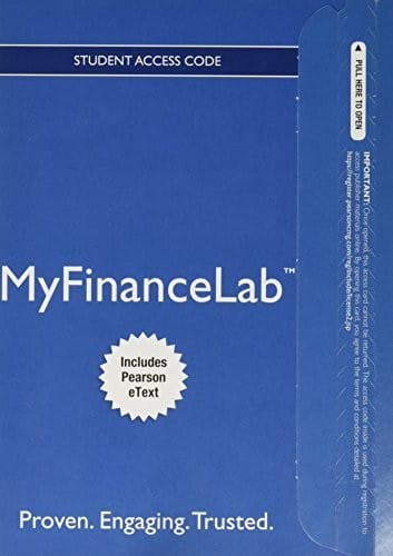 MyLab Finance with Pearson eText -- Access Card -- for Personal Finance
