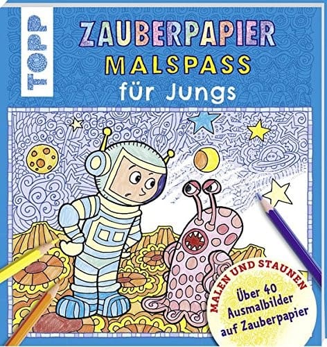 Zauberpapier Malspaß für Jungs