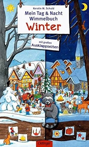 Mein Tag & Nacht Wimmelbuch Winter