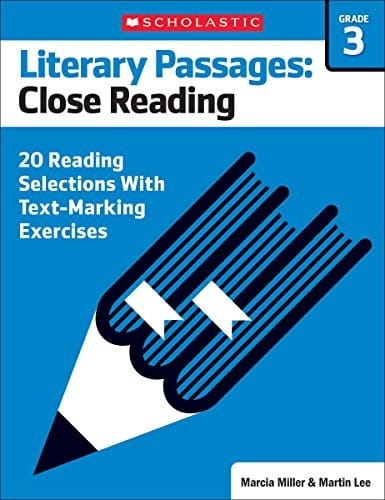 Literary Passages : Close Reading : Grade 3