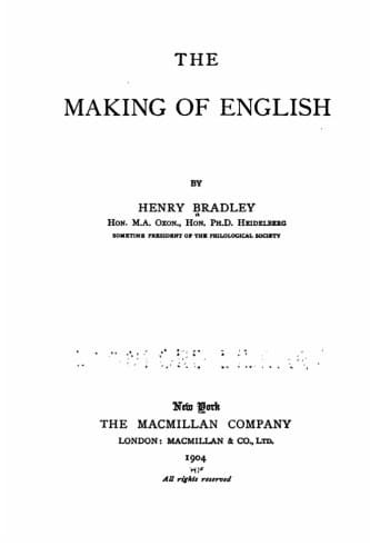 The making of English