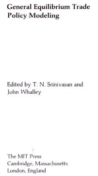 General equilibrium trade policy modeling