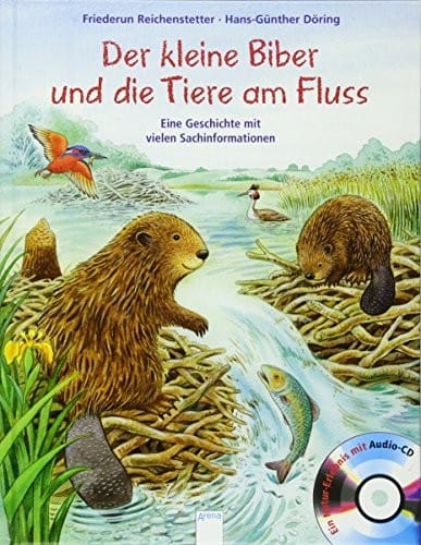 Der kleine Biber und die Tiere am Fluss