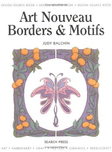 Art Nouveau Borders & Motifs (Design Source Books)