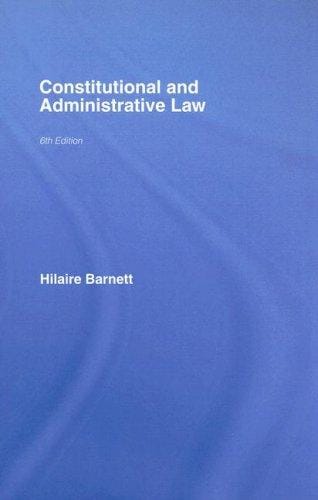 Constitutional & administrative law