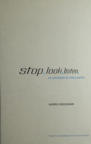 Stop, look, listen