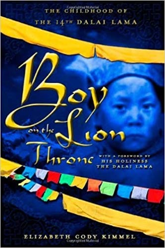 Boy on the lion throne