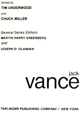 Jack Vance