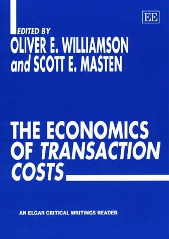The economics of transaction costs