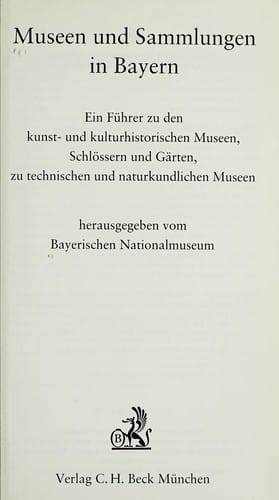 Museen und Sammlungen in Bayern